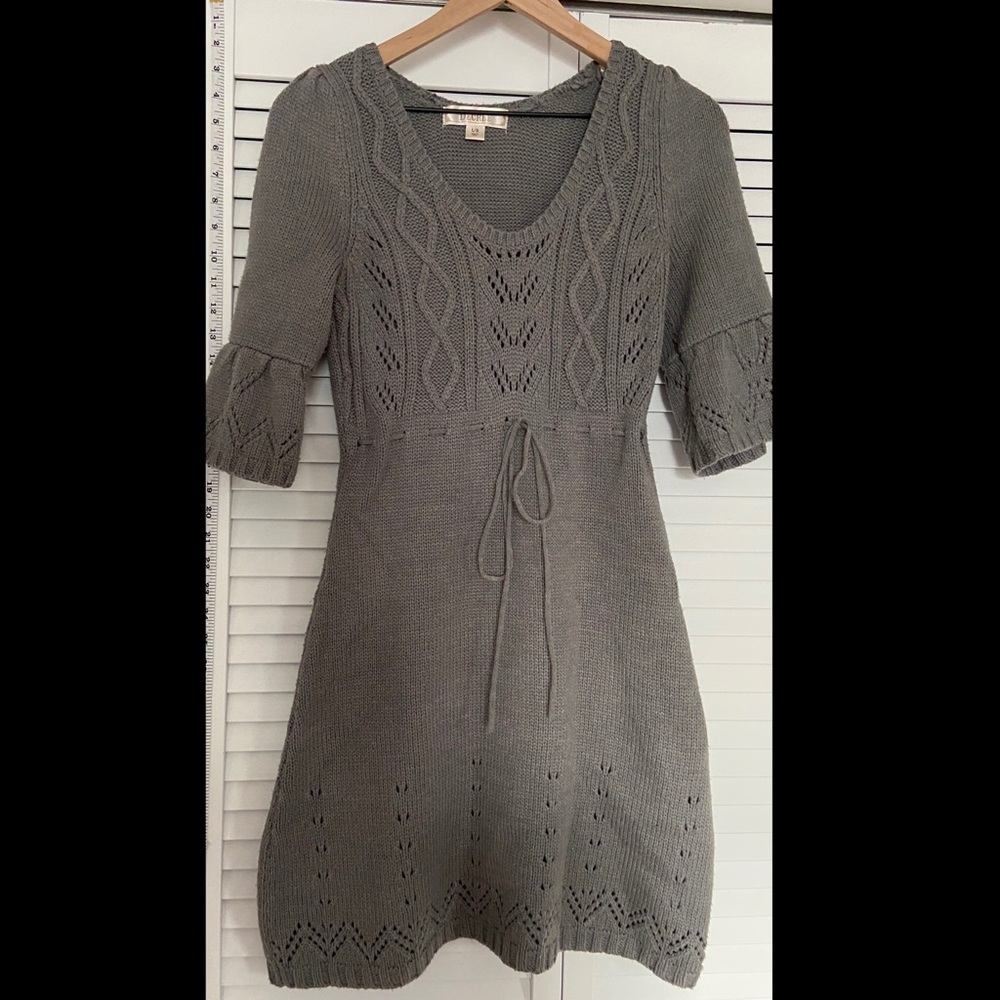 Decree Grey Sweater Dress
